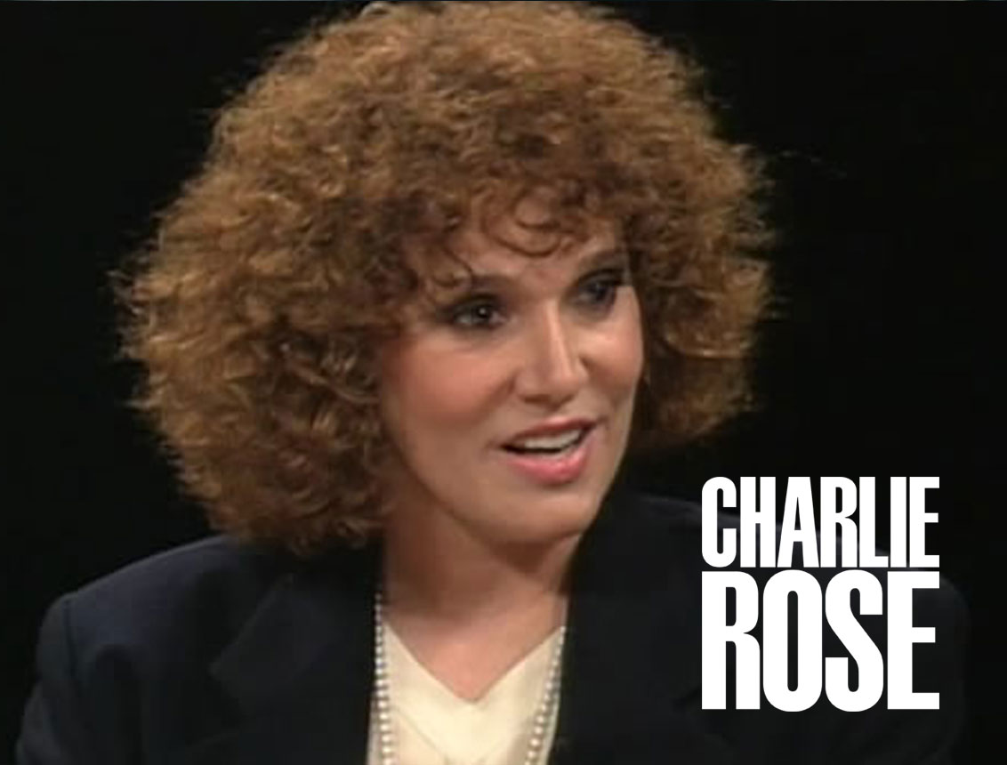 Elaine Garzarelli on Charlie Rose discussing market trends
